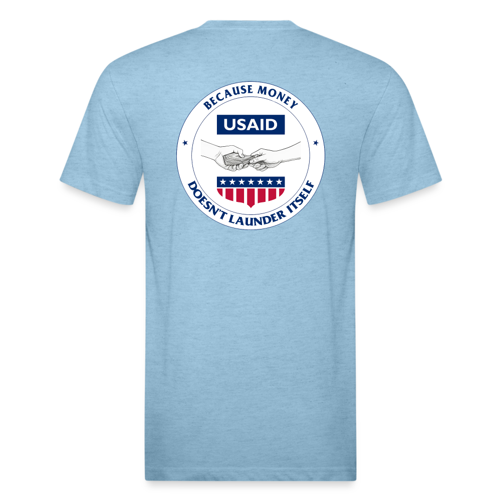 USAID - heather blue