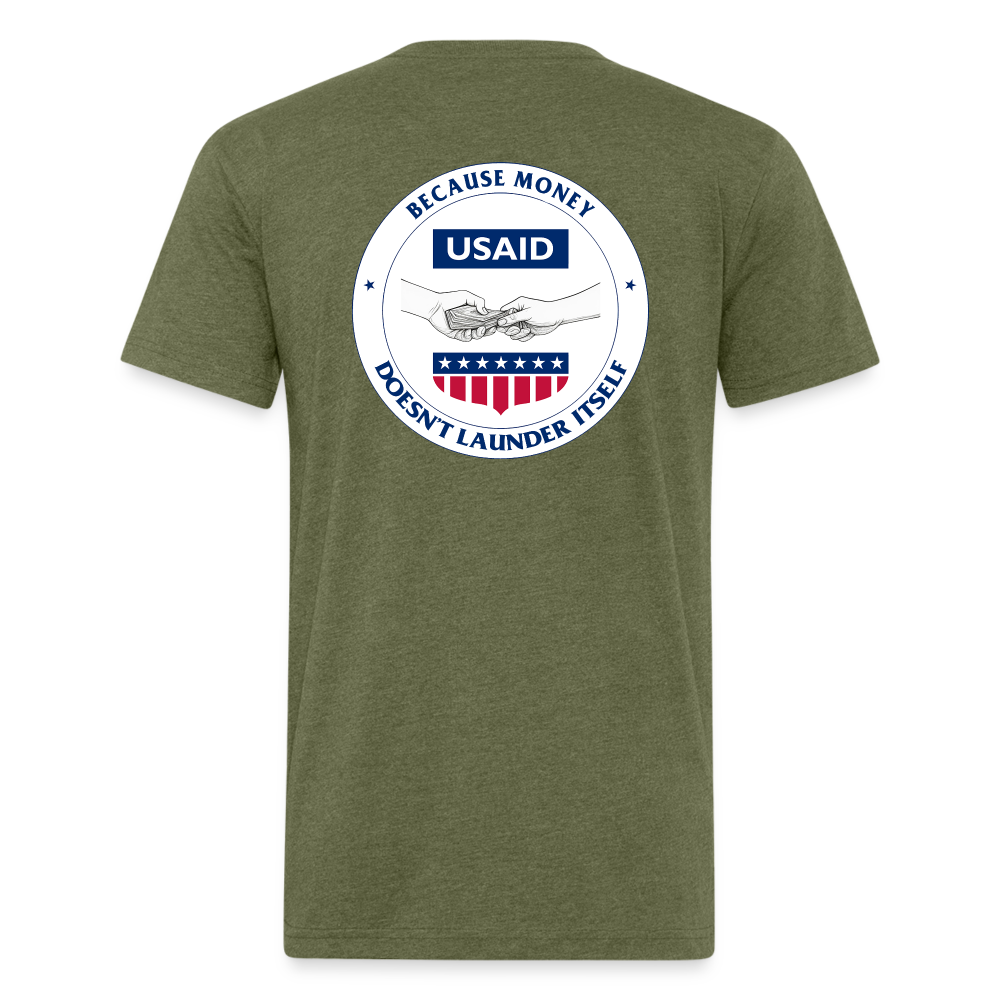 USAID - heather military green