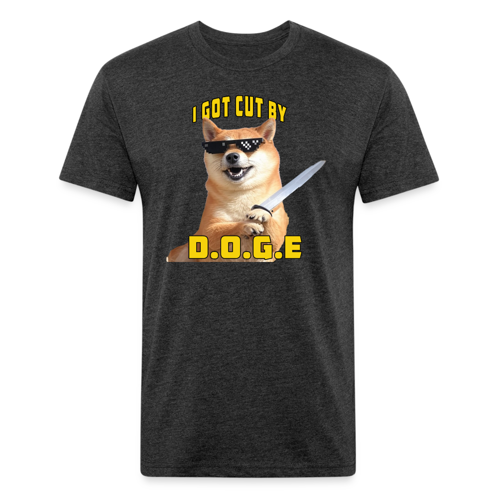 Cut By DOGE - heather black