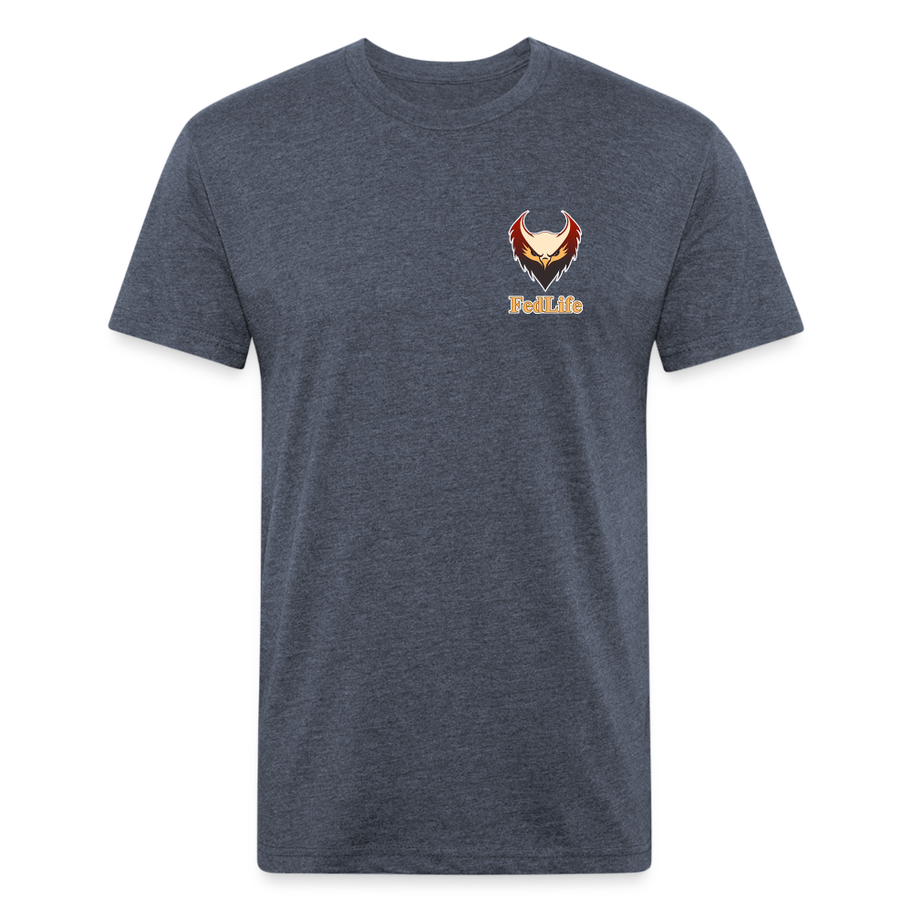 FedLife Logo - heather navy