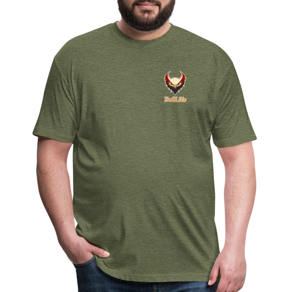 FedLife Logo - heather military green